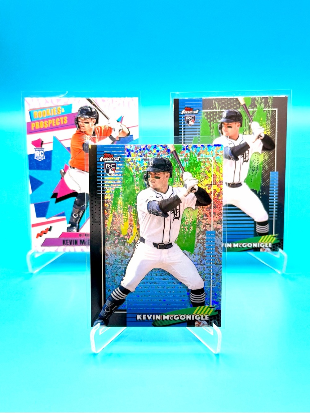 🔥Kevin McGonigle RC Lot! Mini Diamond Refractor + Rookies & Prospects + Common!
